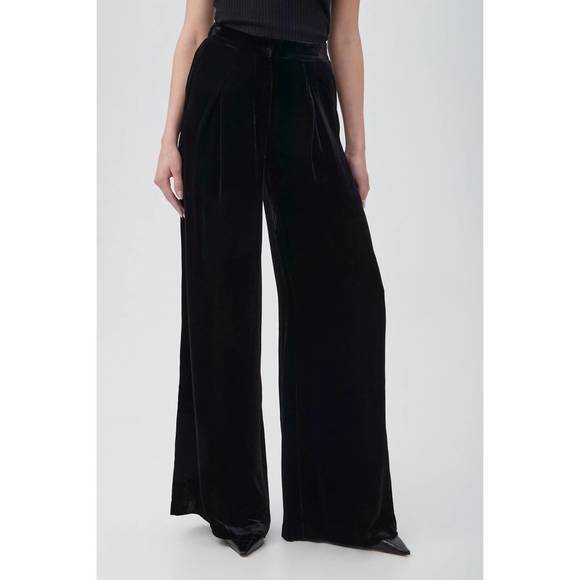 NEW TRINA TURK trina turk saige pant in black in black - Picture 3 of 4